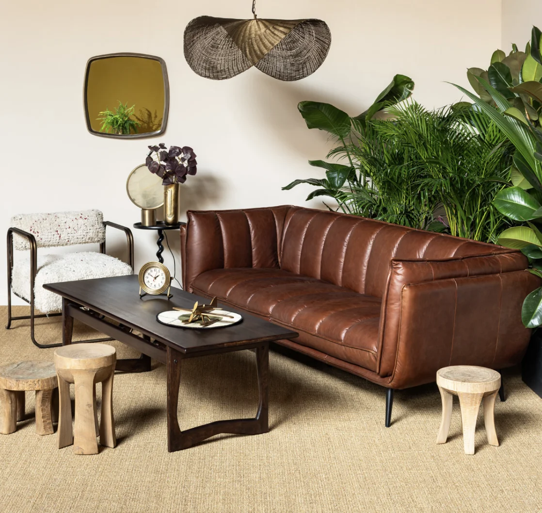 canape-en-cuir-marron