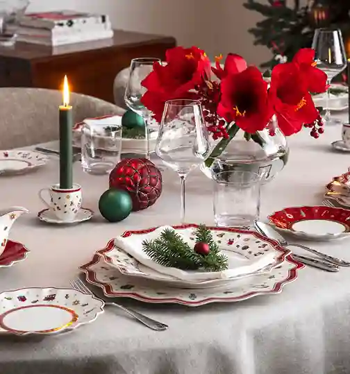 Table de Noël art de la table