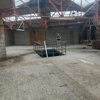 Travaux dans le magasin Agape pontivy