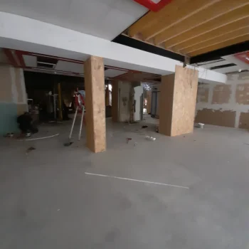 Travaux dans le magasin Agape pontivy