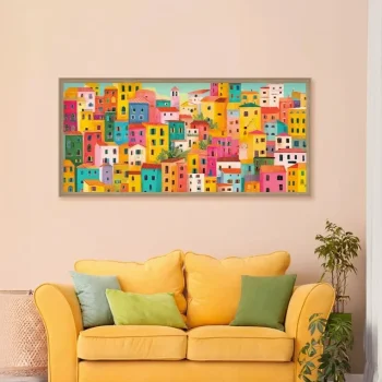 Tableau orya paysage Agape Loudéac & Pontivy
