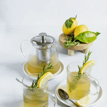 Théière transparente Cristel